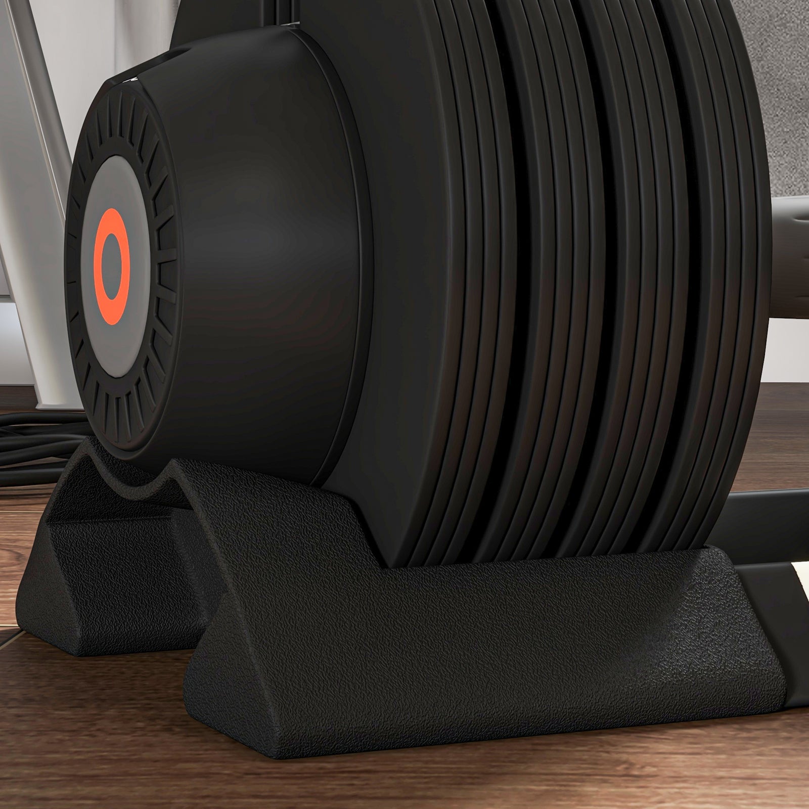 4-in-1 Adjustable Dumbbells Weights Set With Storage Tray 24kg