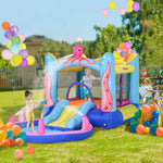 Bouncy Castle W/ Slide Water Pool Trampoline, Blower 3.6 X 1.75 X 1.8m