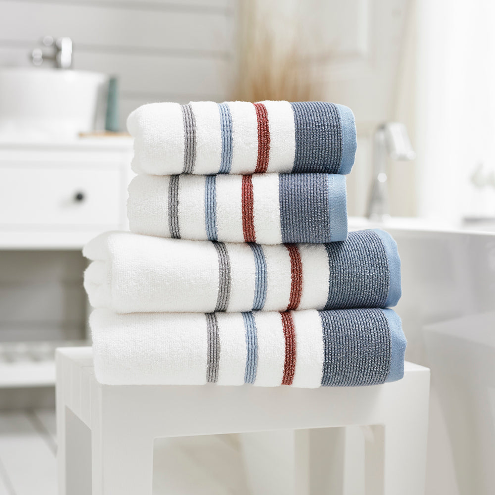 Portland 550gm Ultrasoft Absorbent Cotton Towels | Bath Sheet | Denim