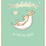 New Arrival' New Baby Card Official Product