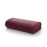 Snuggle Touch Solid Colour Fleece Throw – 140x180cm – Super Soft Plain Blanket | 140cm x 180cm | Magenta