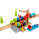 Container Shipping Yard for Wooden Train Sets