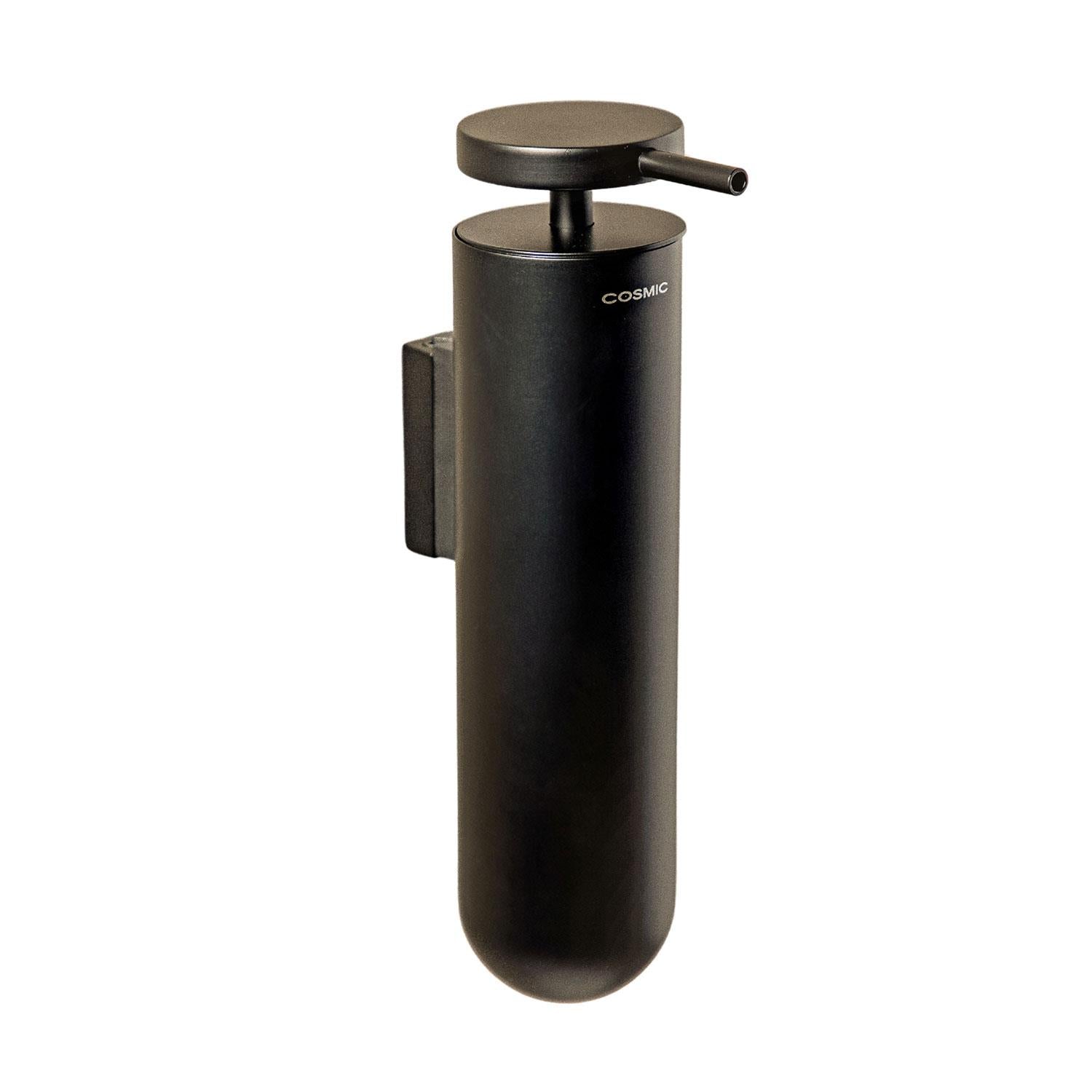 Wall Mounted Soap Dispenser, 185ml , Black Design, Geyser Collection
