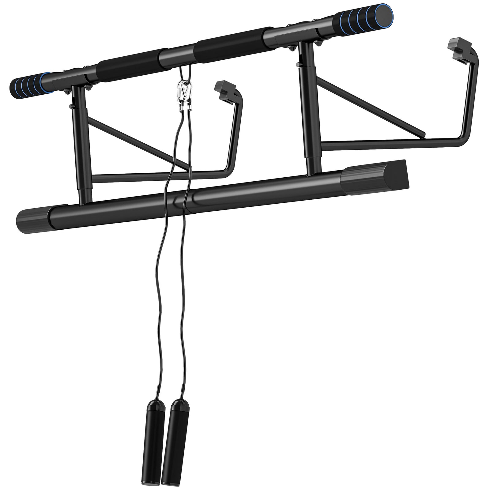Pull-up Bar Doorway With Resistance Bands, No Drilling | Medium