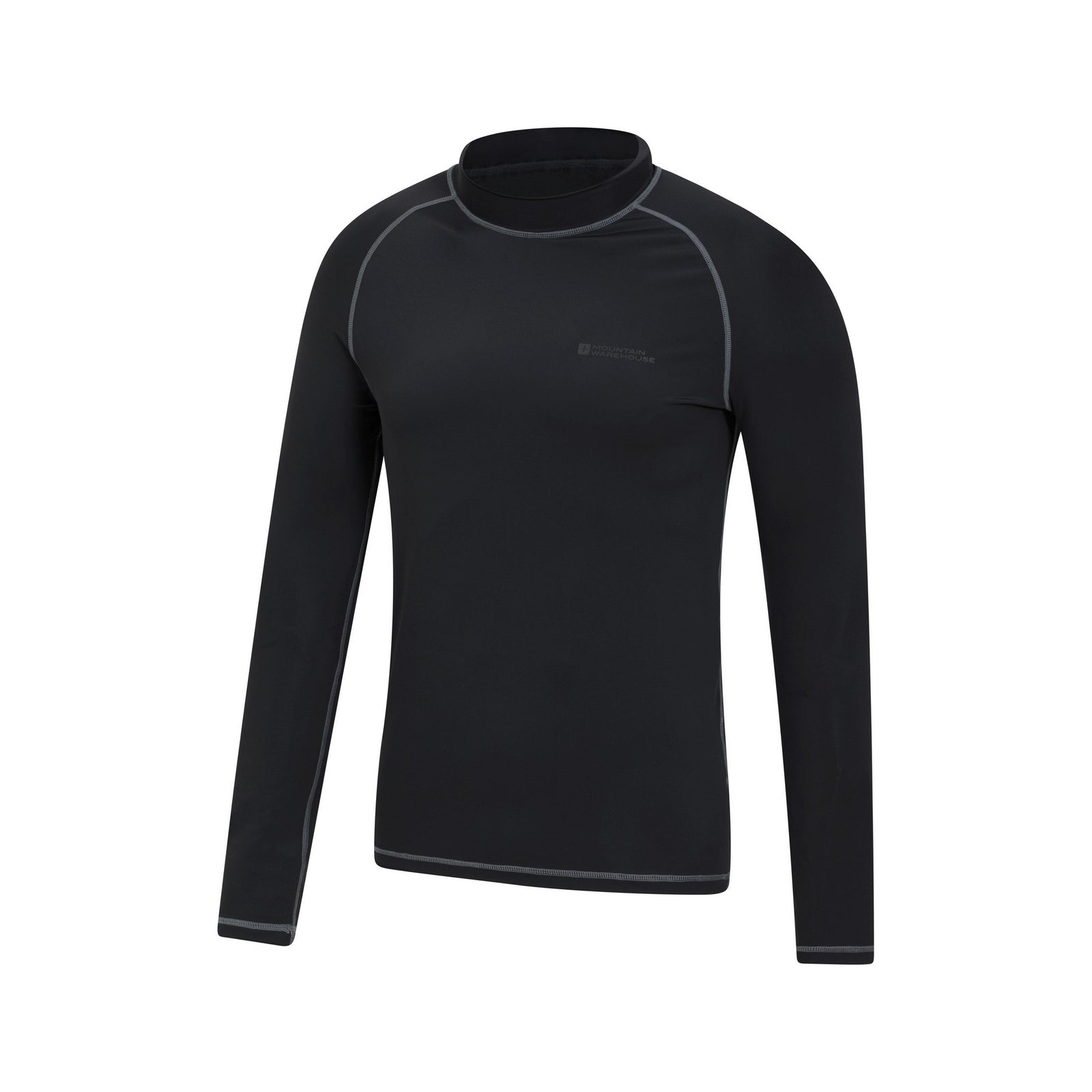 Mens Long-sleeved Rash Guard | Small | Black