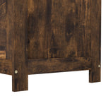 Storage Chest With 2 Safety Hinges, Storage Bench | One Size | Brown