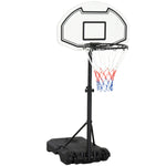 Kids Adjustable Basketball Hoop 94-123cm | Black