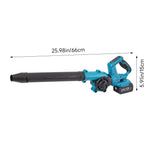 Cordless Handheld Leaf Blower With 2 Batteries And Charger