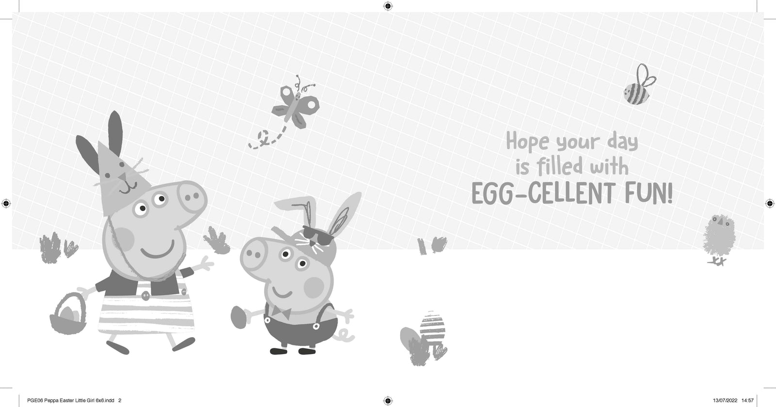 Special Little Girl' Easter Card Official Product