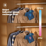 Livivo Hanging Reusable Wardrobe Dehumidifier Bags Pack Of 2