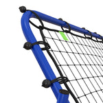 Rebounder Net Practise Football Kickback Target Goal | Blue