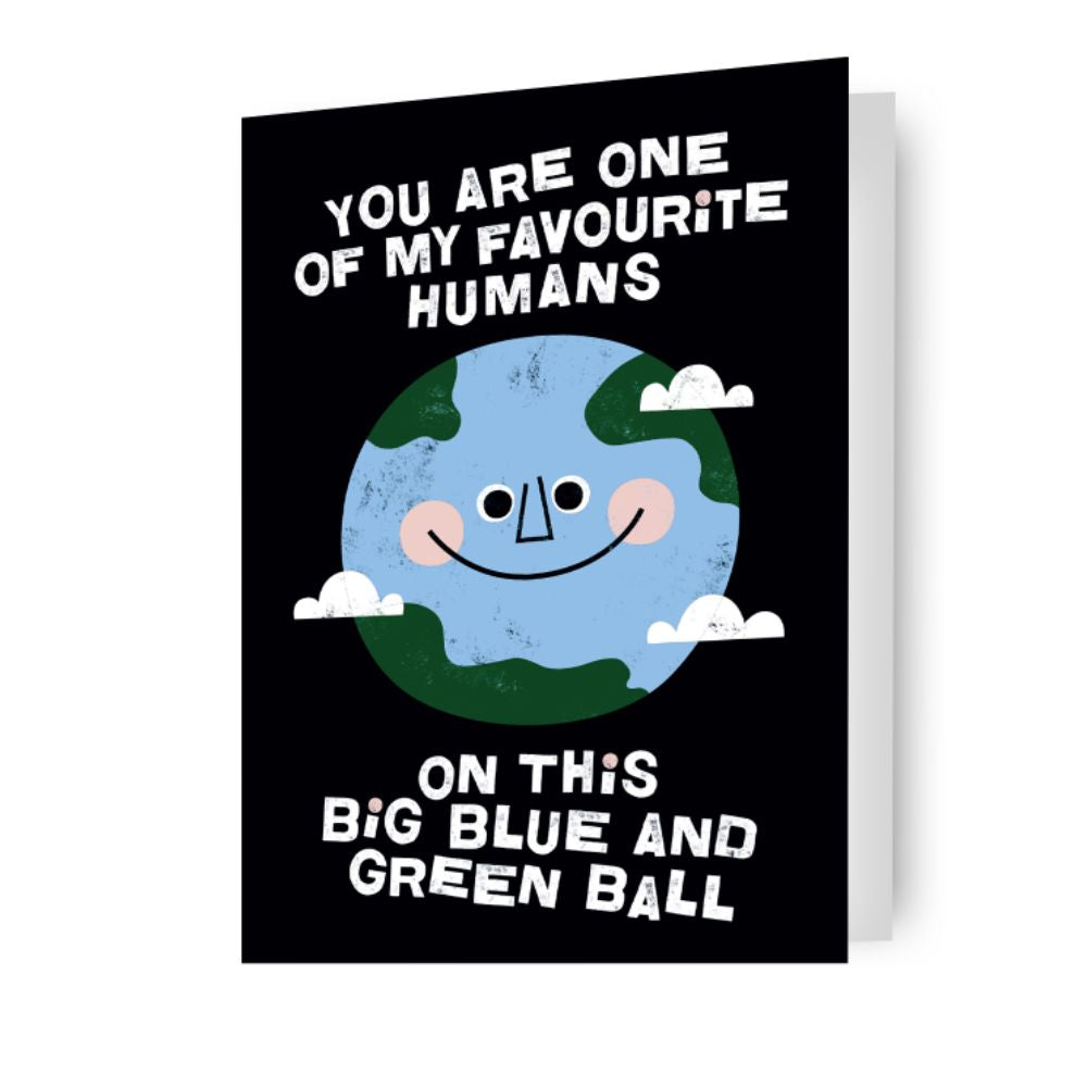 Favourite Human' Birthday Card Official Product