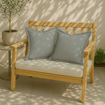 Plain Outdoor Cushion 45 X 45 Cm, Set Of 2 | 45cm x 45cm | Grey