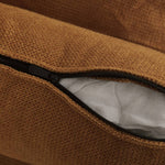 Fabric Sofa Bed With Adjustable Backrest And Easy Pull-out Mechanism | Ginger