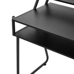 80cm W Gaming Desk With Cup Holder & Headphone Hook Sturdy Computer Table For Gamers