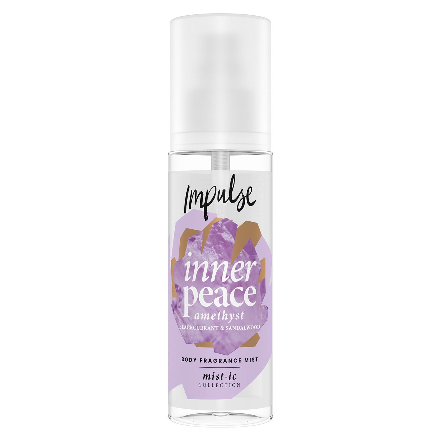 Inner Peace Body Fragrance Mist Fruity Black Currant&sandalwood, 3x150ml