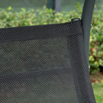 2 Seater Garden Swing Bench W/ Tilting Canopy And Texteline
