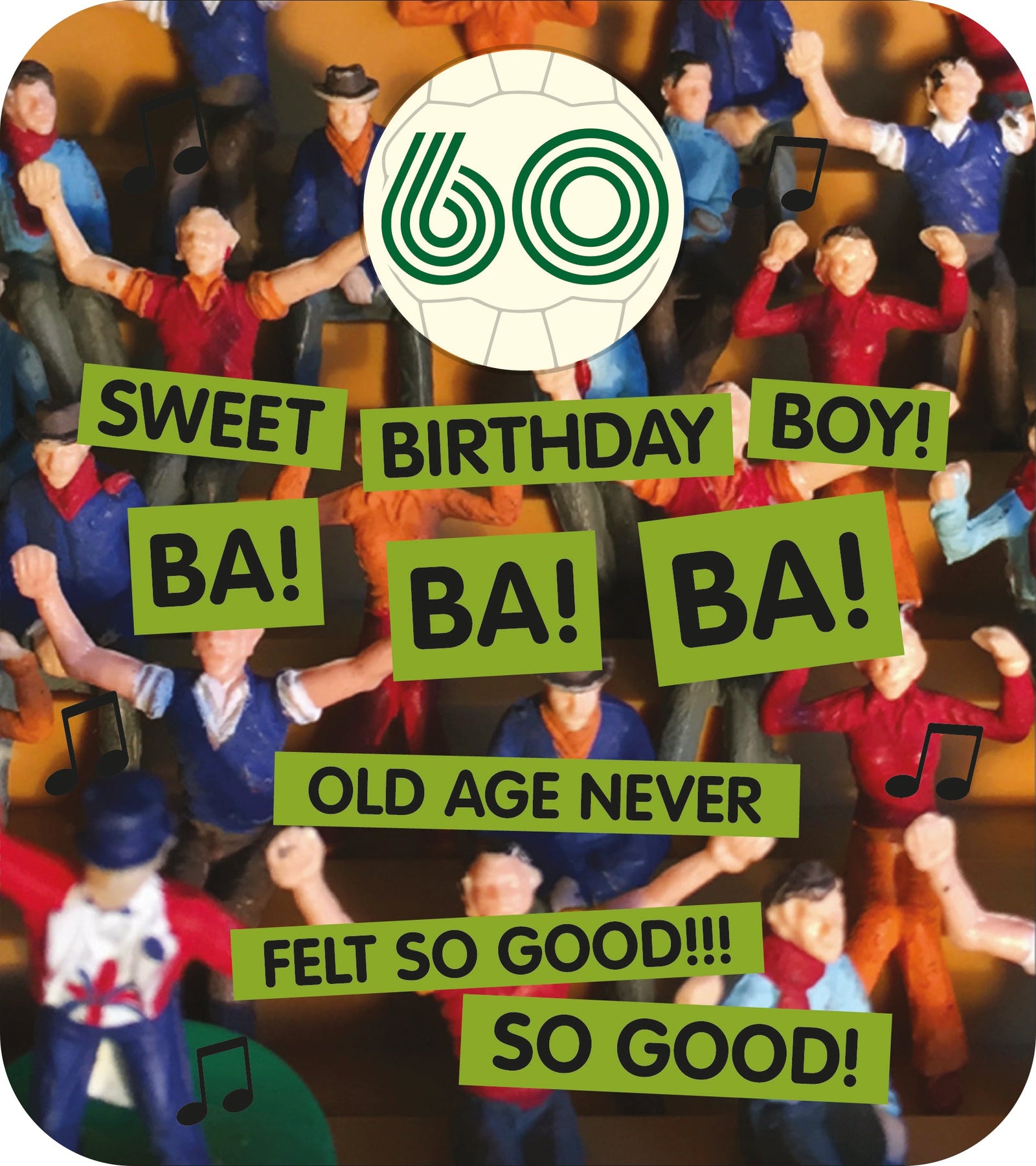 Age 60 Birthday Card Official Product