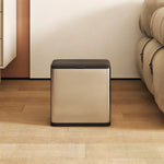 8l Hanging Kitchen Bin, Rubbish Bin W/ Stay-open Lid For Under Sink | Silver