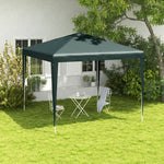 Garden Gazebo Marquee Party Tent Canopy Heavy Duty Outdoor | Dark Green