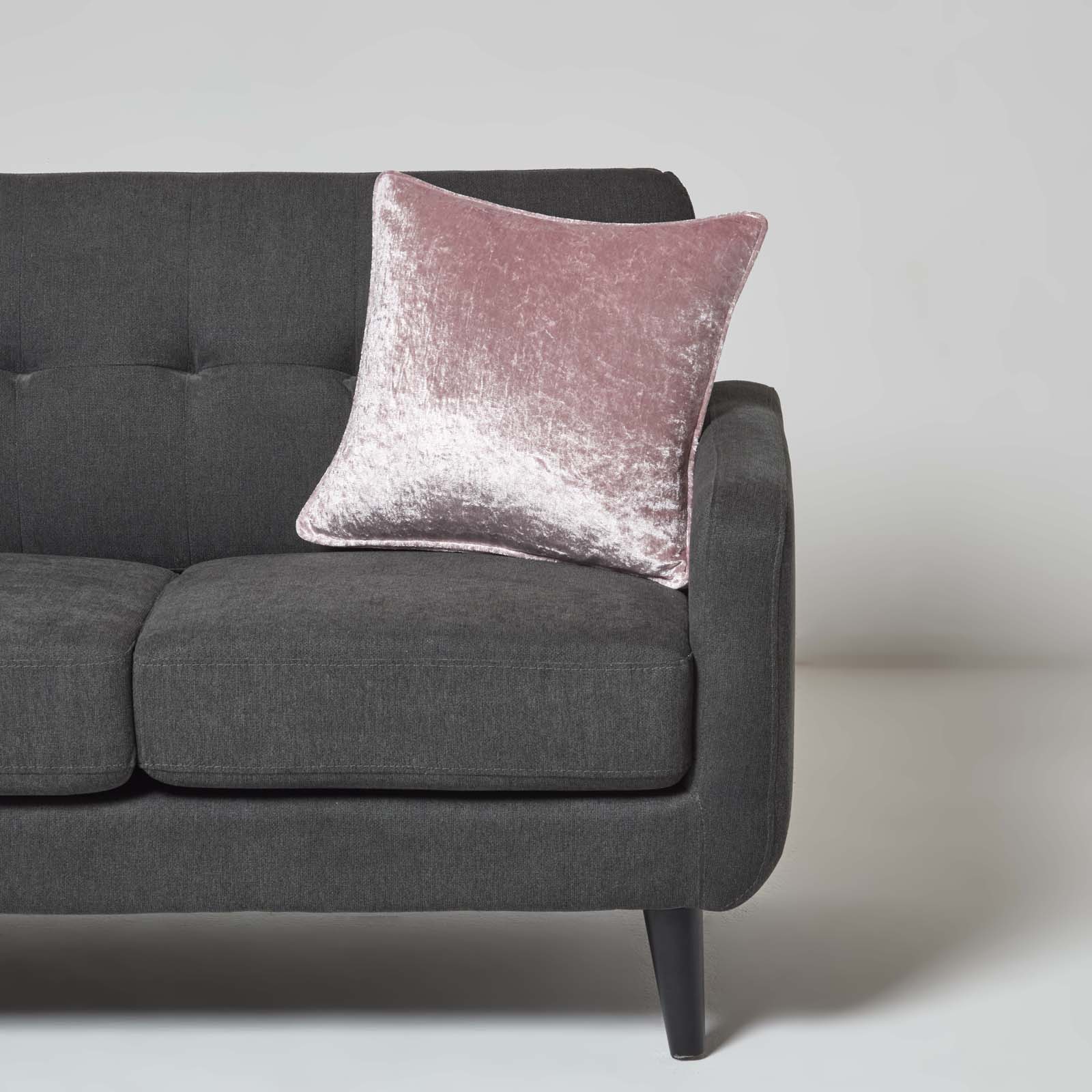 Luxury Crushed Velvet Cushion Cover | 60cm x 60cm | Pink