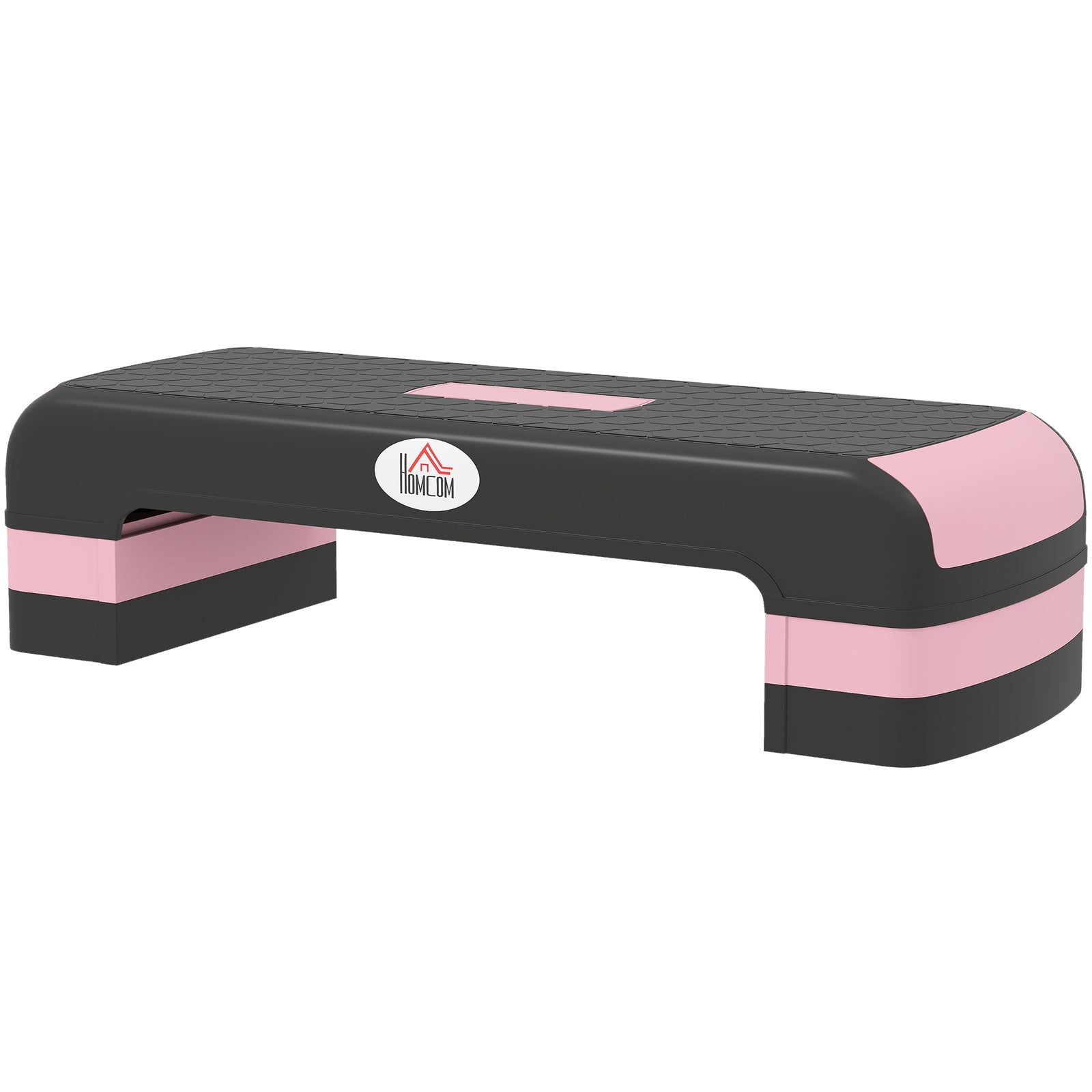 Aerobic Step Three-level Adjustable Exercise Stepper | Pink