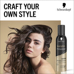 Keratin Mousse With 48h Extra Strong Hold For Hair Styling, 3x250ml