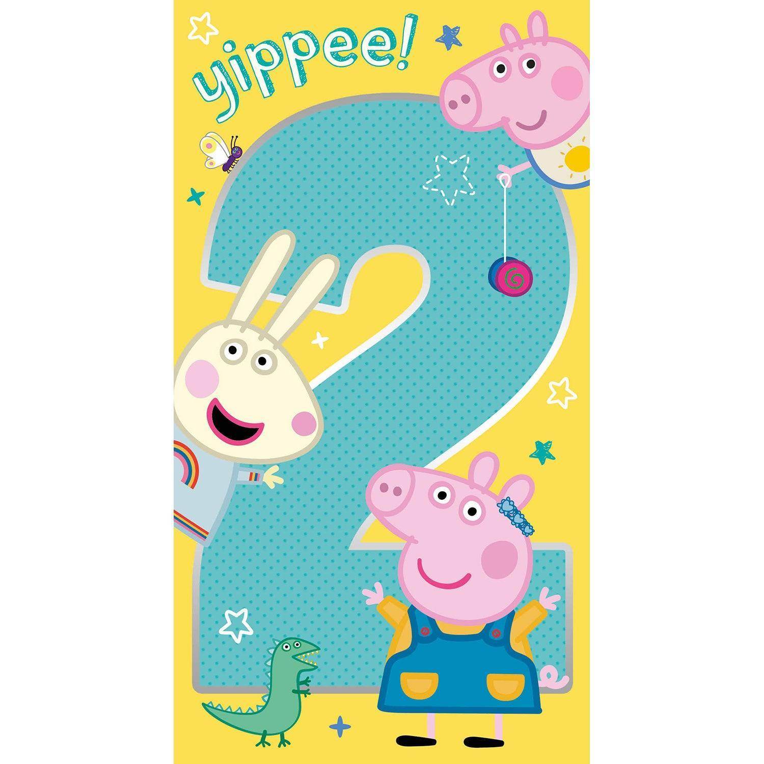 Age 2 Birthday Card Official Product