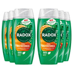 Shower Gel Feel Refreshed With Eucalyptus & Citrus Scent, 225ml, 6pk | 6 | Green