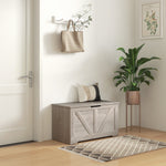 Storage Trunk For Living Room, With Safety Hinges 80cm | One Size | Gray