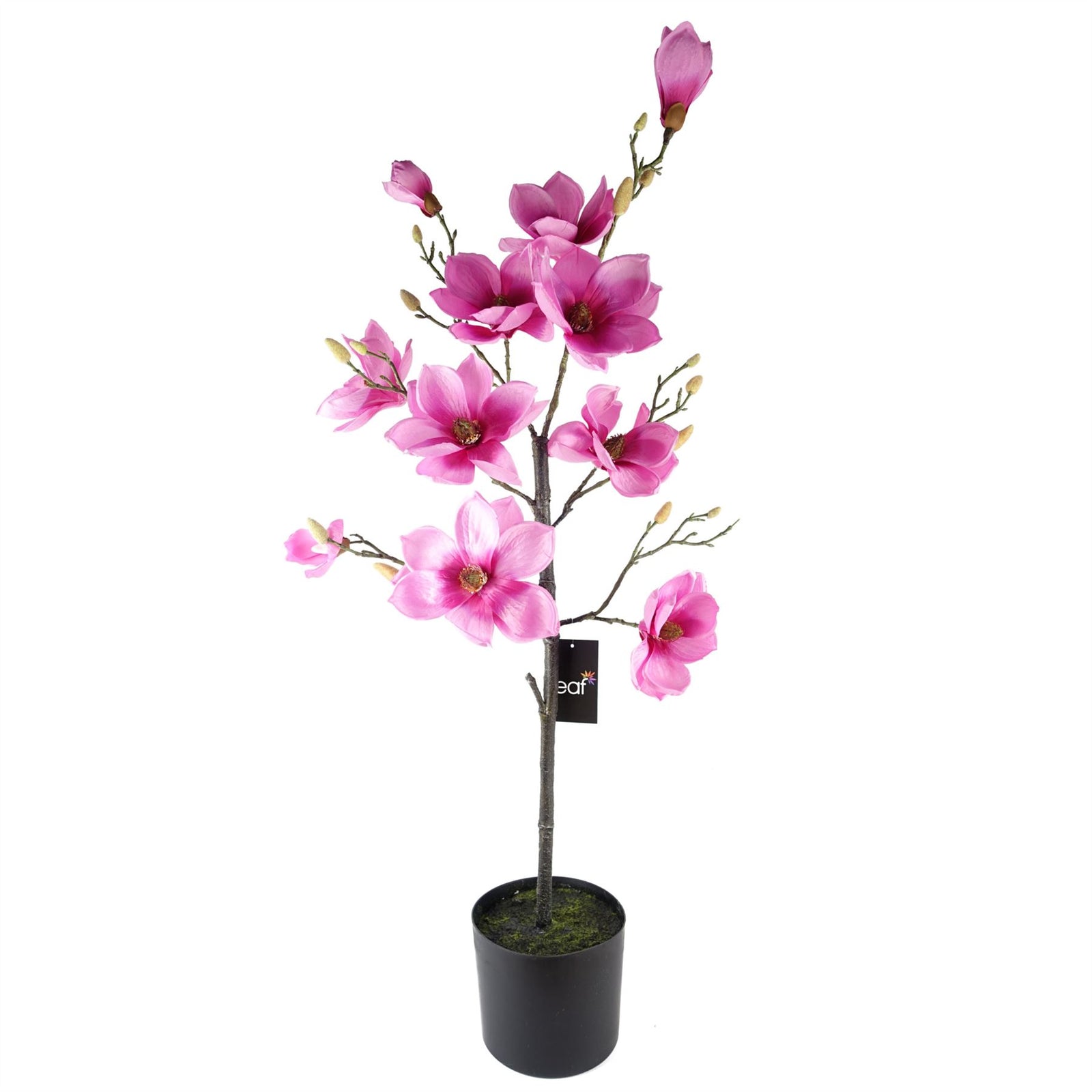 Artificial 110cm Magnolia Artificial Tree Pink Potted