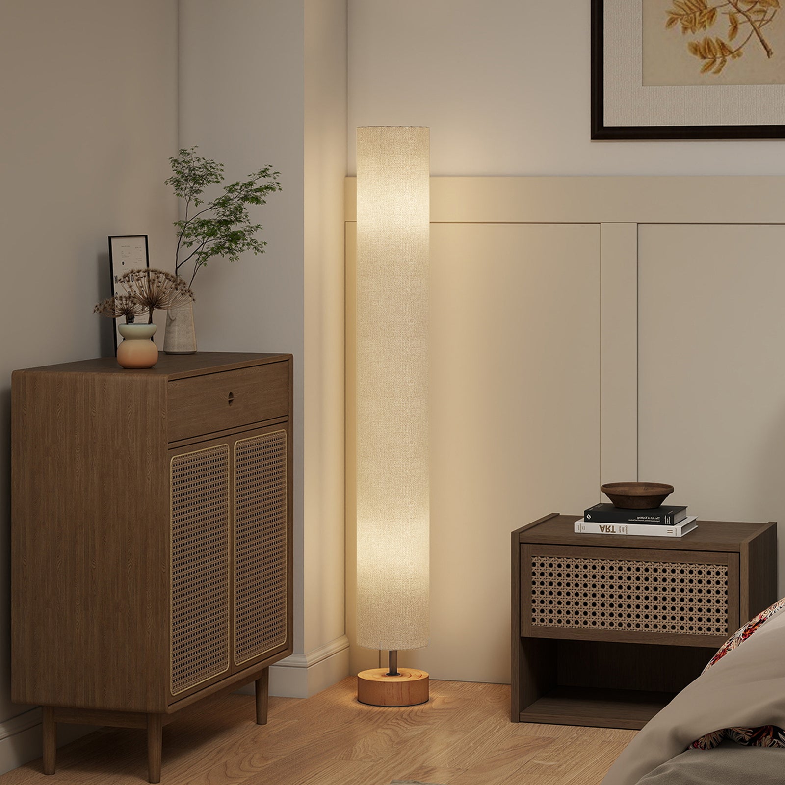 HOMCOM Led Floor Lamp With 3000k/4500k/6500k Colour Temperatures, Grey