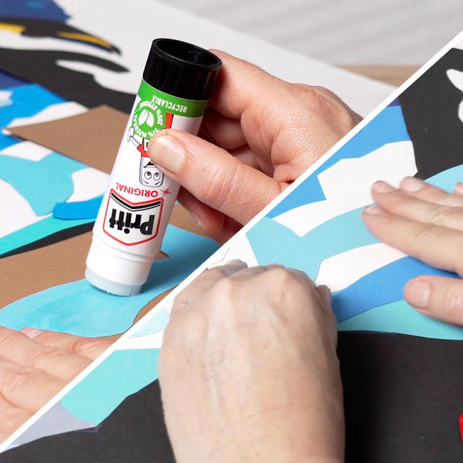 Child-friendly Glue Sticks For Arts & Crafts Activities 43g, 16 Sticks
