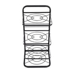 Kitchen Pot Pan Organizer Rack Adjustable Cookware Holder Stand