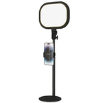 HOMCOM Bedside Table Lamp With 5 Colour Modes & 10 Brightness Levels, Black