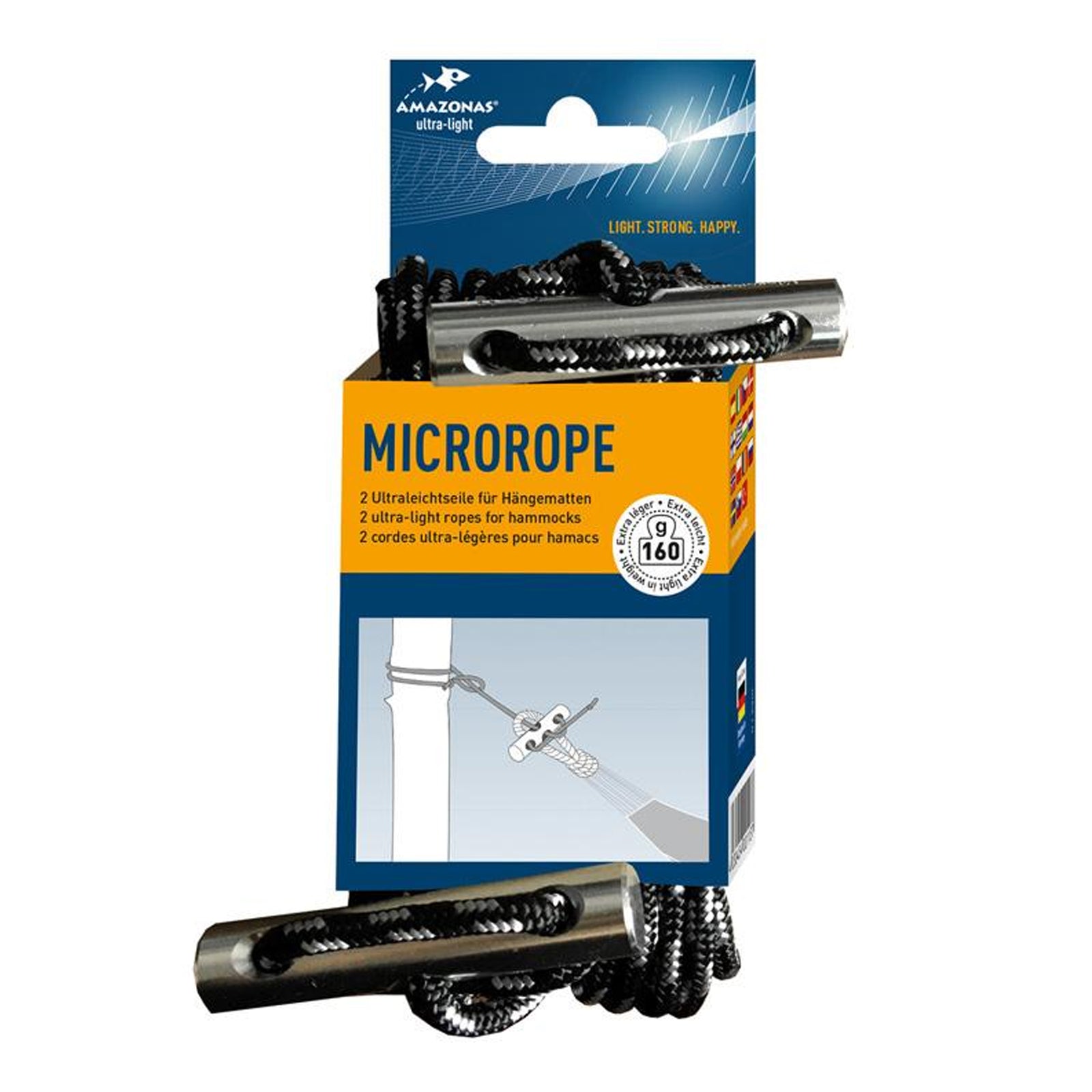 Amazonas Micro Rope Ultralight Fixings