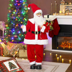 Life Size Animated Santa Claus With Sound Activated For Party