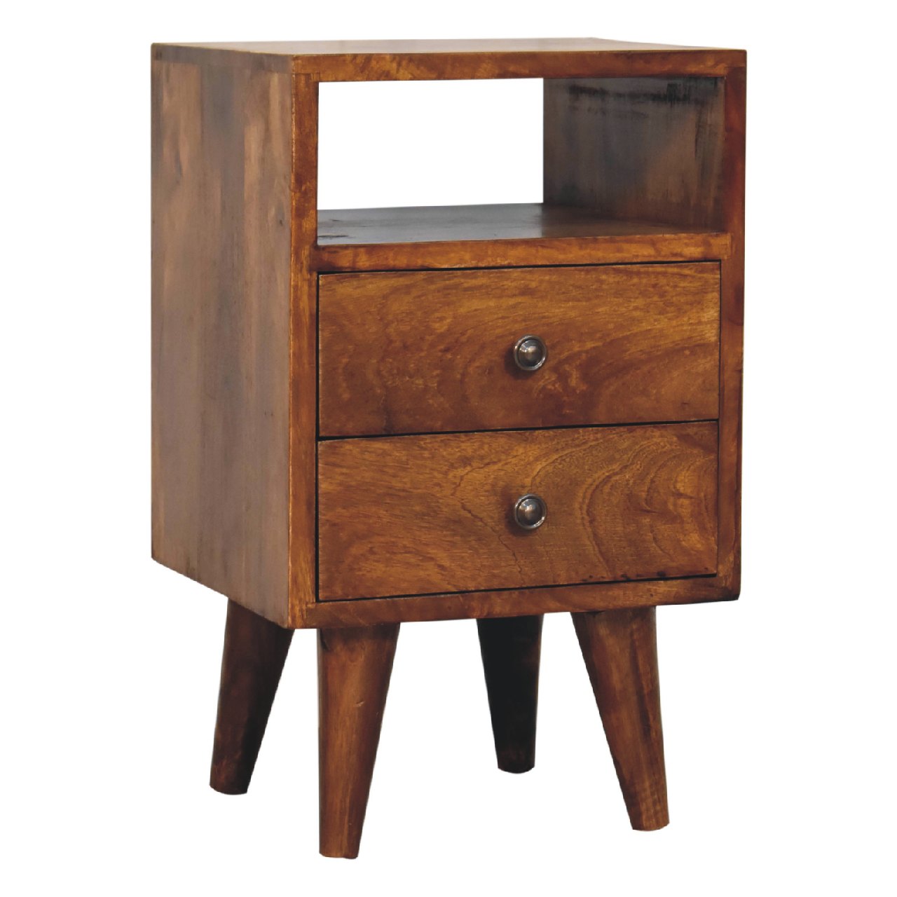 Solid Wood Mini Classic Chestnut Bedside