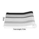 Modern Black White Grey Striped Non-woven Wallpaper