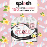 Quilted Toilet Roll Vanilla & Marshmallow 3ply Toilet Paper, 72rolls