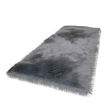 60*90cm Rectangular Fluffy Shaggy Area Rug Super Soft Plush Carpet For Bedroom | Small | Grey