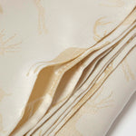 Sparkling Stag Pattern Christmas Table Cloth | 132 x 274cm | Gold