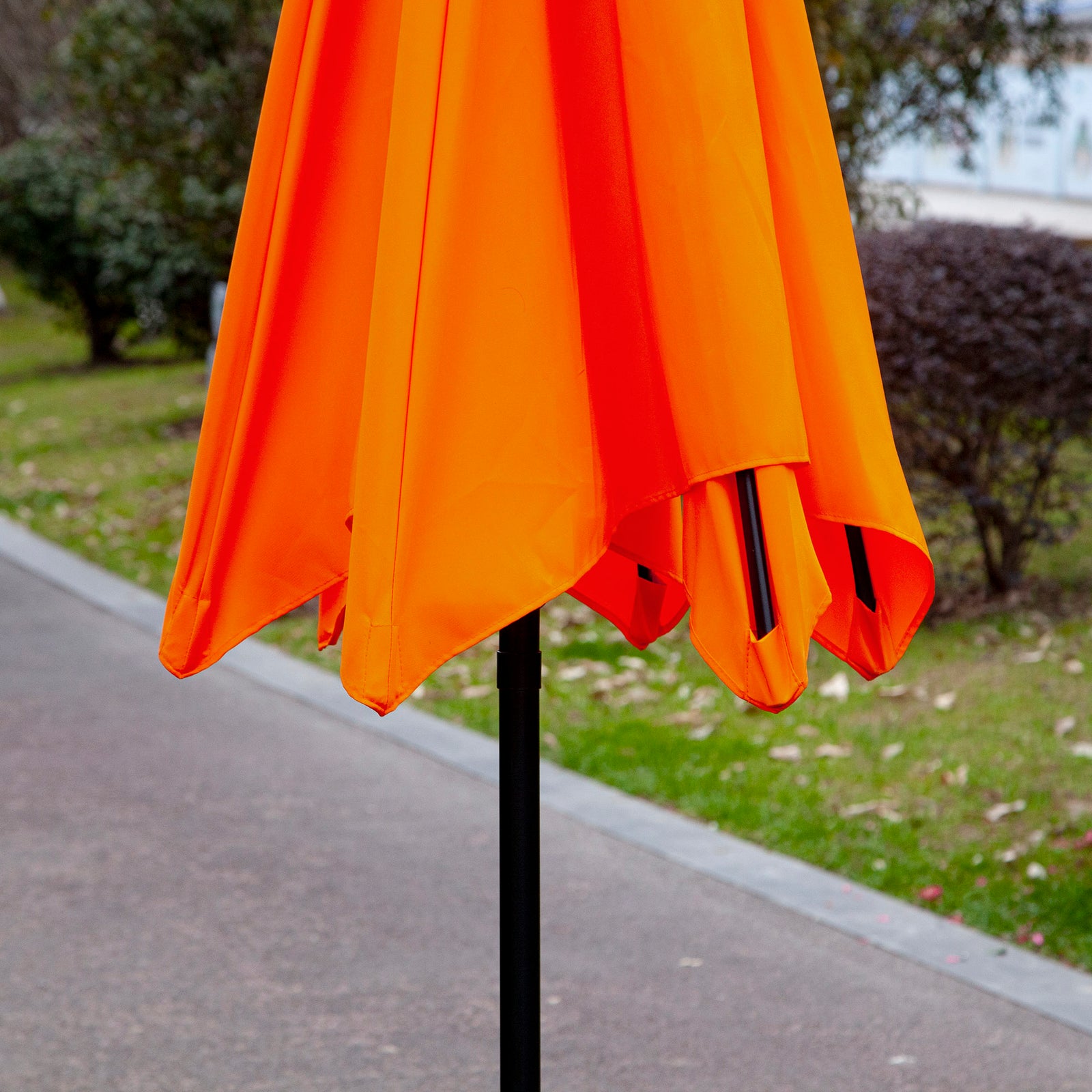 2.6m Patio Umbrella With Tilt Crank | Orange