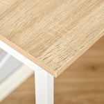 Folding Corner Desk With Shelves, Home Office