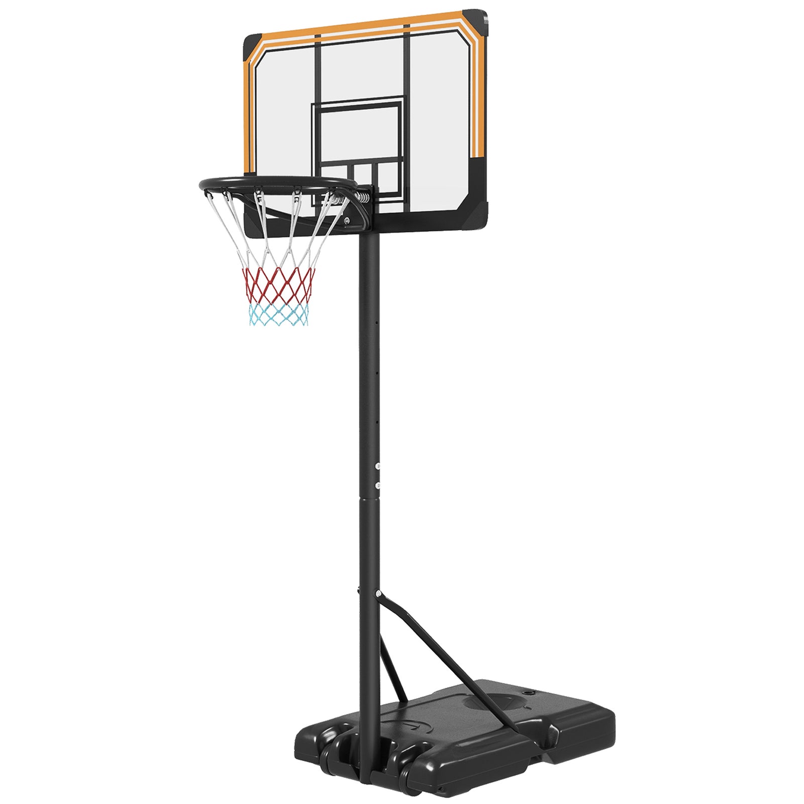 Basketball Hoop And Stand Adjustable Basketball Stand Net | Black