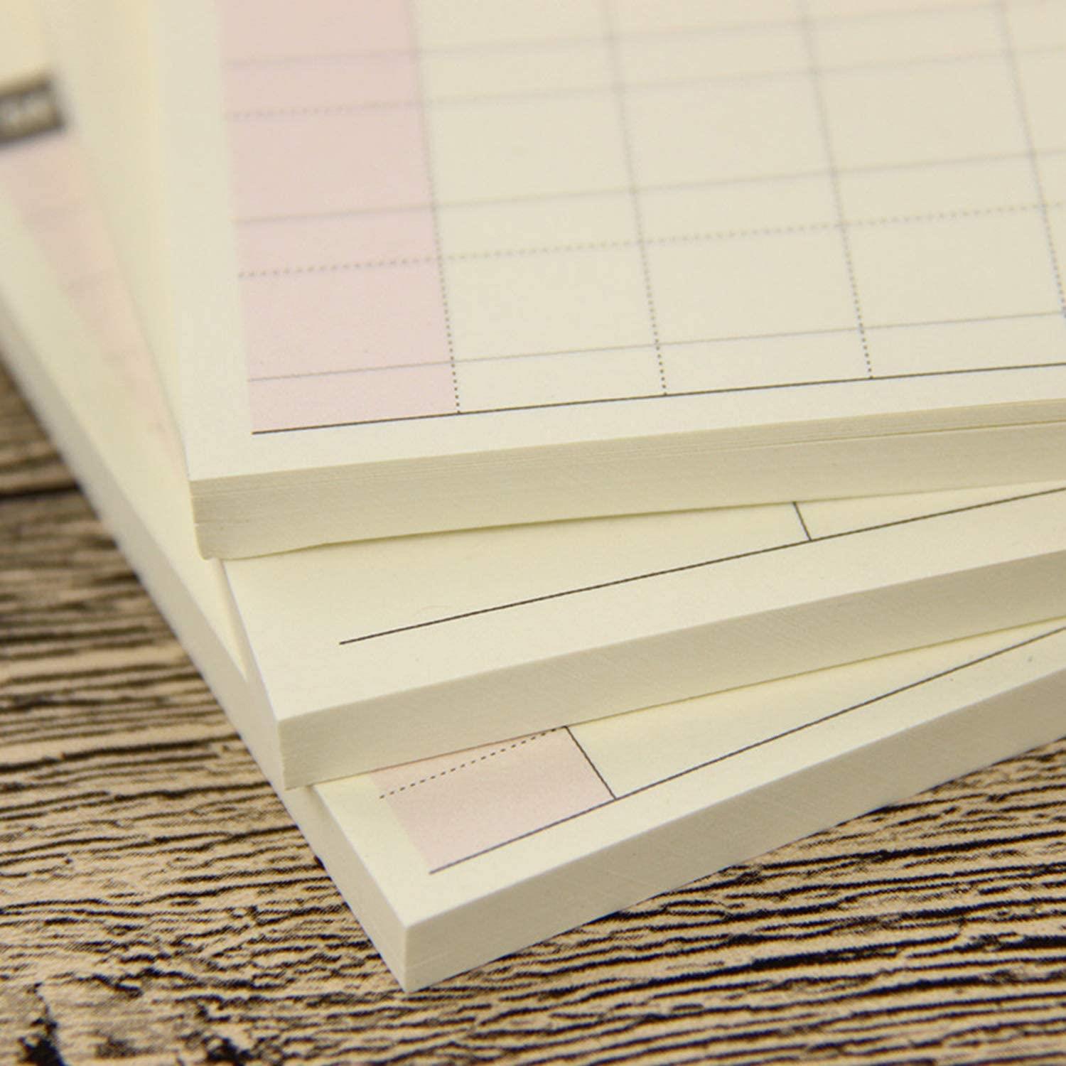 Weekly Planner List Pad For Tasks, Goals, Notes, Meals & Reminders
