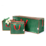 Hillington 3 Piece Christmas Storage Set Tree Lights Decorations