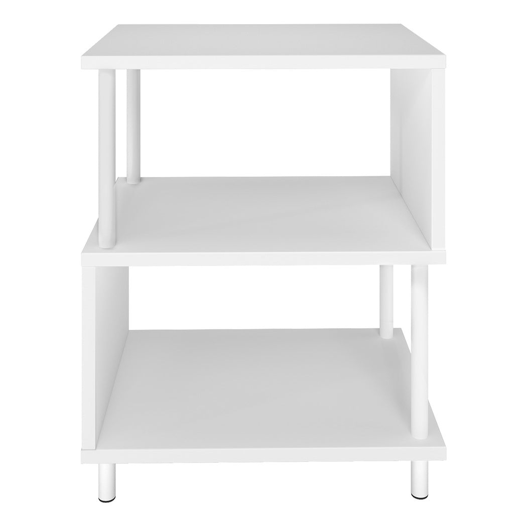 Levede Side Table 3 Tier Small Bedside Sofa End Table Storage Shelves Modern
