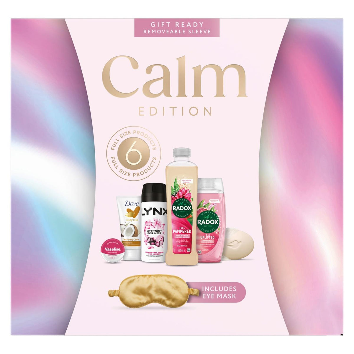 Radox Multi Branded Calm Edition Gift Set, Radox, Dove And Vaseline