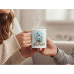 Dyzi Read Sip Repeat Quote Ceramic Mug White For Book Lovers